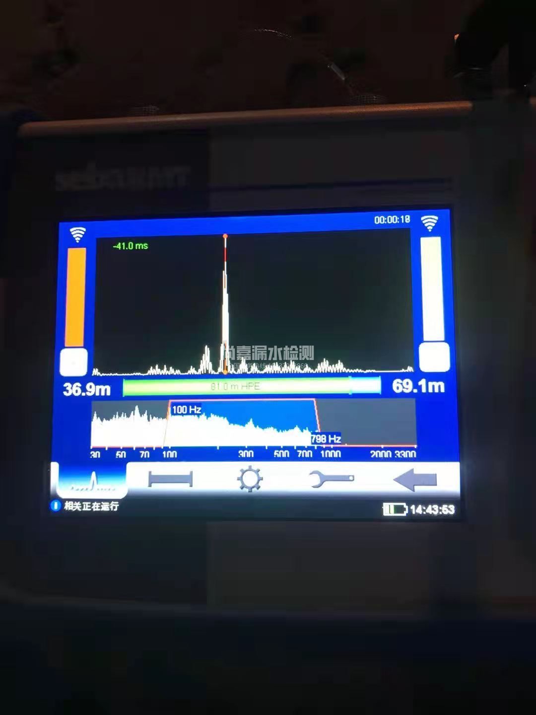 易门漏水相关仪的检测原理是什么？
